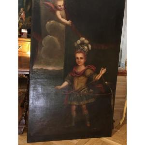 Full-length Portrait Of A Young Prince In Armor, 17th Century