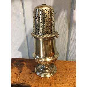 18th Century Silver-plated Metal Powder Shaker