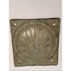 Small Lead Sundial 19th Century