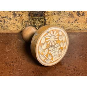 Boxwood Butter Mark, 19th Century.