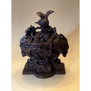 Black Forest Or Brienz Box, 19th Century. Trinket Dish, Jewelry Box.