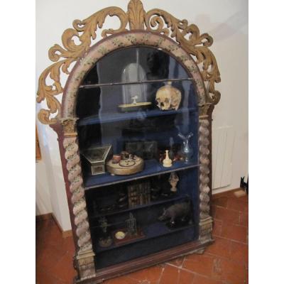 Polychromed Showcase 18th Century, Germany