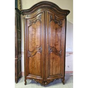 Curved Rhone Valley Wardrobe, 18th Century