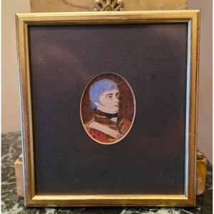 Miniature Profile Of A Man