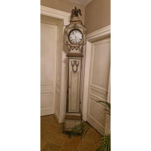 Patinated Grandfather Clock, 18th Century 