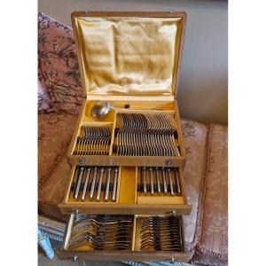 93-piece Silver-plated Flatware Set