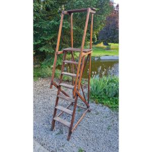 19th Century Library Step Stool
