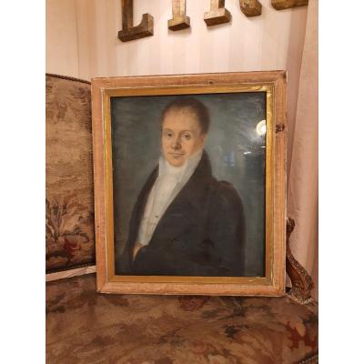 Pastel, Portrait Of A Man