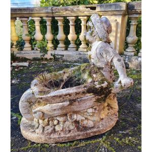 Reconstructed Stone Planter