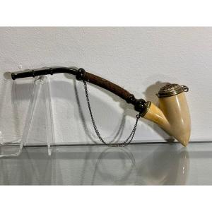 Meerschaum Pipe Debrecen Type 19th Century.