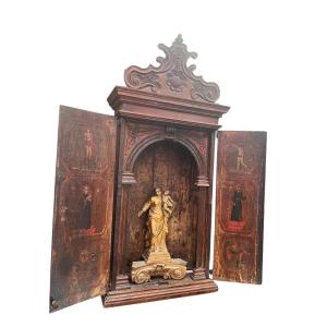 Brazilian Oratory, Late 17th Century. Height 128 Cm 