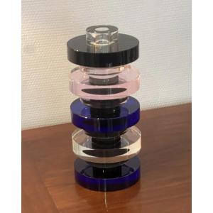Heliodor Candle Holder In Crystal Glass By Arik Levy For Gaia & Gino