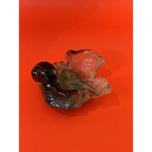 Daum Snail Decor Trinket Tray 