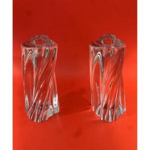 Baccarat, Pair Of Candlesticks