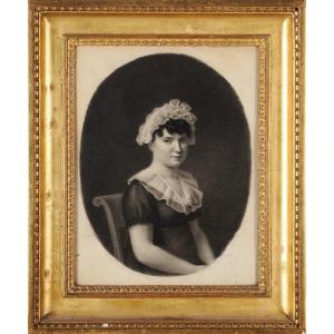 Anne-marie Suchet-granier (1769-1844) Portrait Of The Artist's Sister