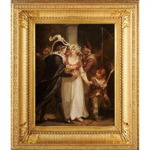 Henry Singleton (1766-1839) The Exit From The Elegant British School