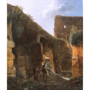 Auguste De Forbin (1777-1841) Ruins Of The Colosseum In Rome
