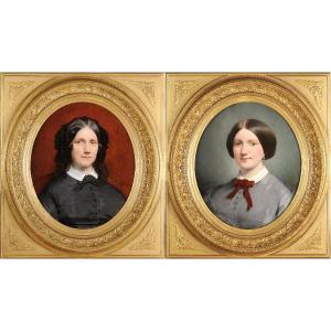 Charles Chaplin (1825-1891) Portraits Of Women Napoleon III