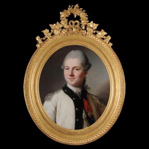 Marianne Loir (1705-1783) Presumed Portrait Of Baron De Vennac