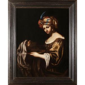 Salome And The Head Of Saint John The Baptist - Italian School, Late 17th Century