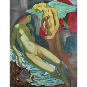 Maurice Siodeau (1916-1944) Prix De Rome 1943 - Eros And Psyche - Cholet