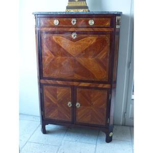 Louis XVI Period Secretaire In Marquetry