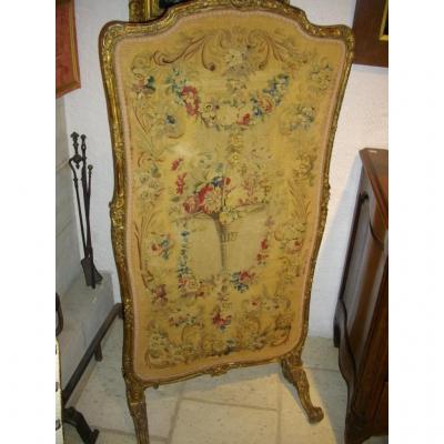 From Fireplace Screen Tapestry In