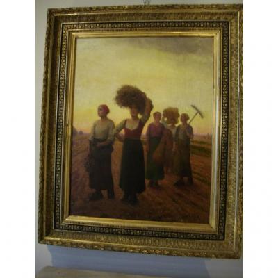 Painting "the Harvest"