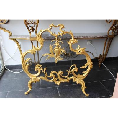 Firewall In Gilt Bronze, Time XIX.