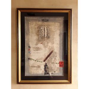 Large Abstract Composition By James Coignard.