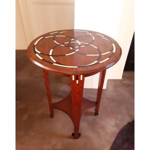 1930 Period Pedestal Table.