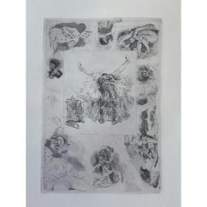 Print By Félicien Rops.