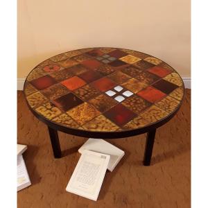 1960s Ceramic Coffee Table.
