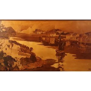 Large Marquetry Panel, Early 20th Century.
