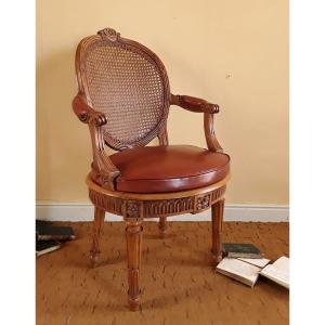 Office Chair. Louis XVI Period. 