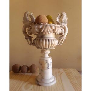 19th Century Alabaster Cup. 