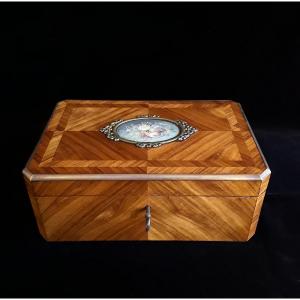 Jewelry Box Signed Tahan 30 Rue De La Paix.