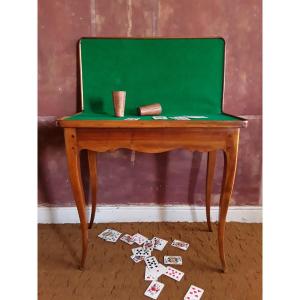 Louis XV Period Games Table. 