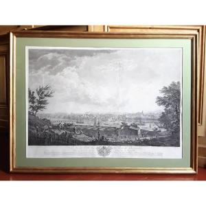 View Of Bayonne. Engraved By Cochin And Le Bas . After Joseph Vernet.