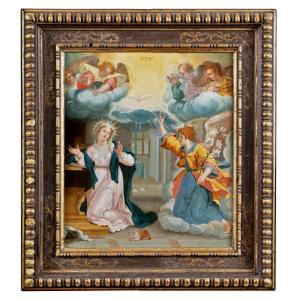 The Annunciation - Peter Candid (bruges, 1548 - Munich, 1628), 17th Century