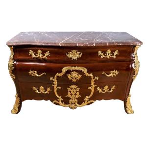 A Regence Ormolu-mounted Commode By Etienne Doirat (paris, 1675-1732) 18th Century