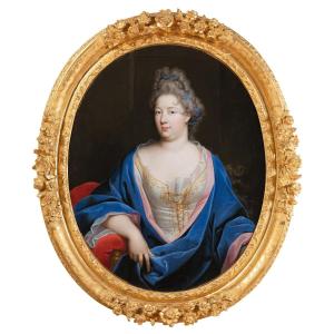 Portrait Of A Lady - Attributed To Nicolas Fouché (1653-1733), Paris Circa 1690-1695