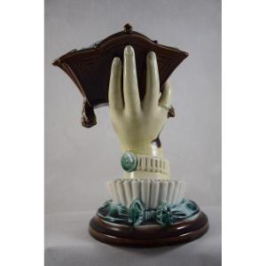 Baguier/empty Pocket In Enamelled Ceramic