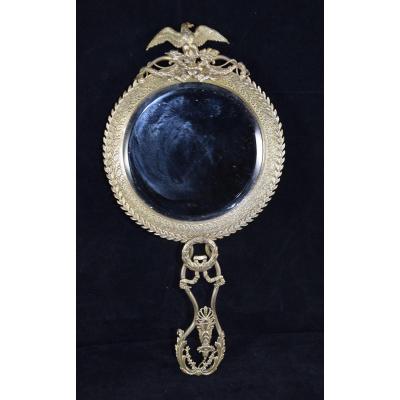 Hand Painted Gilded Bronze, Empire Style.