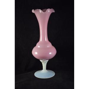 Large Opaline Vase