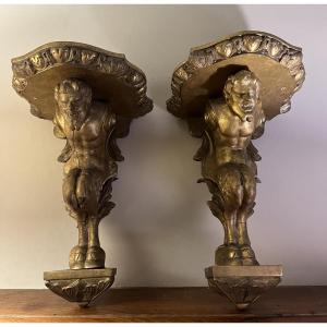 Pair Of Wall Brackets 