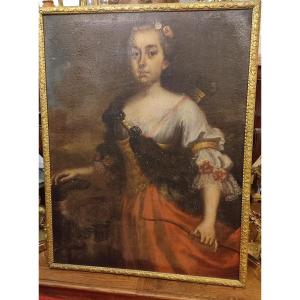 Portrait Of A Lady As Diana The Huntress