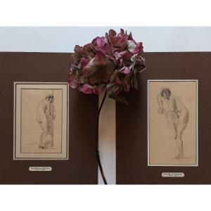 Lucien-victor Guirand De Scevola (1871-1950), Two Nudes