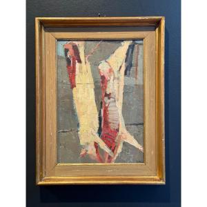 Oil On Panel Framed Under Glass By G. Ruffini 