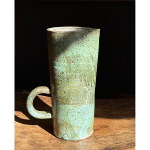 Large Ceramic Pitcher, Anonymous French Work From The 1950s-60s